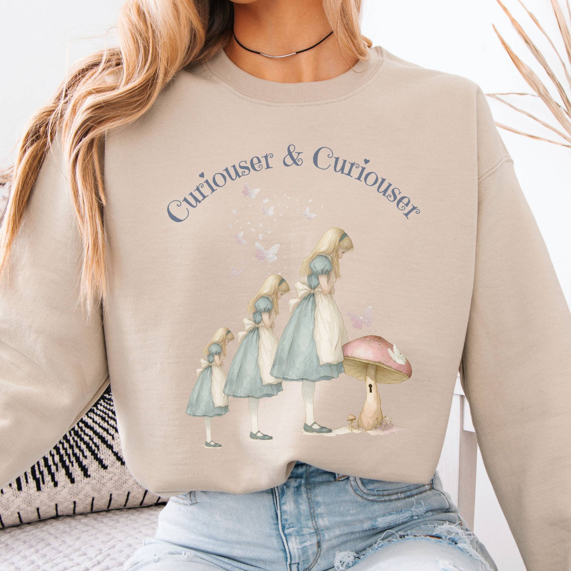 Sweatshirt Design 257 Crewneck Sweatshirt The Mystic Eden
