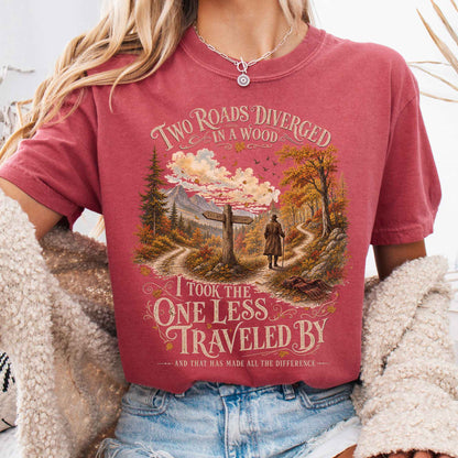 T-Shirt Crimson / S Design 341 T-Shirt The Mystic Eden