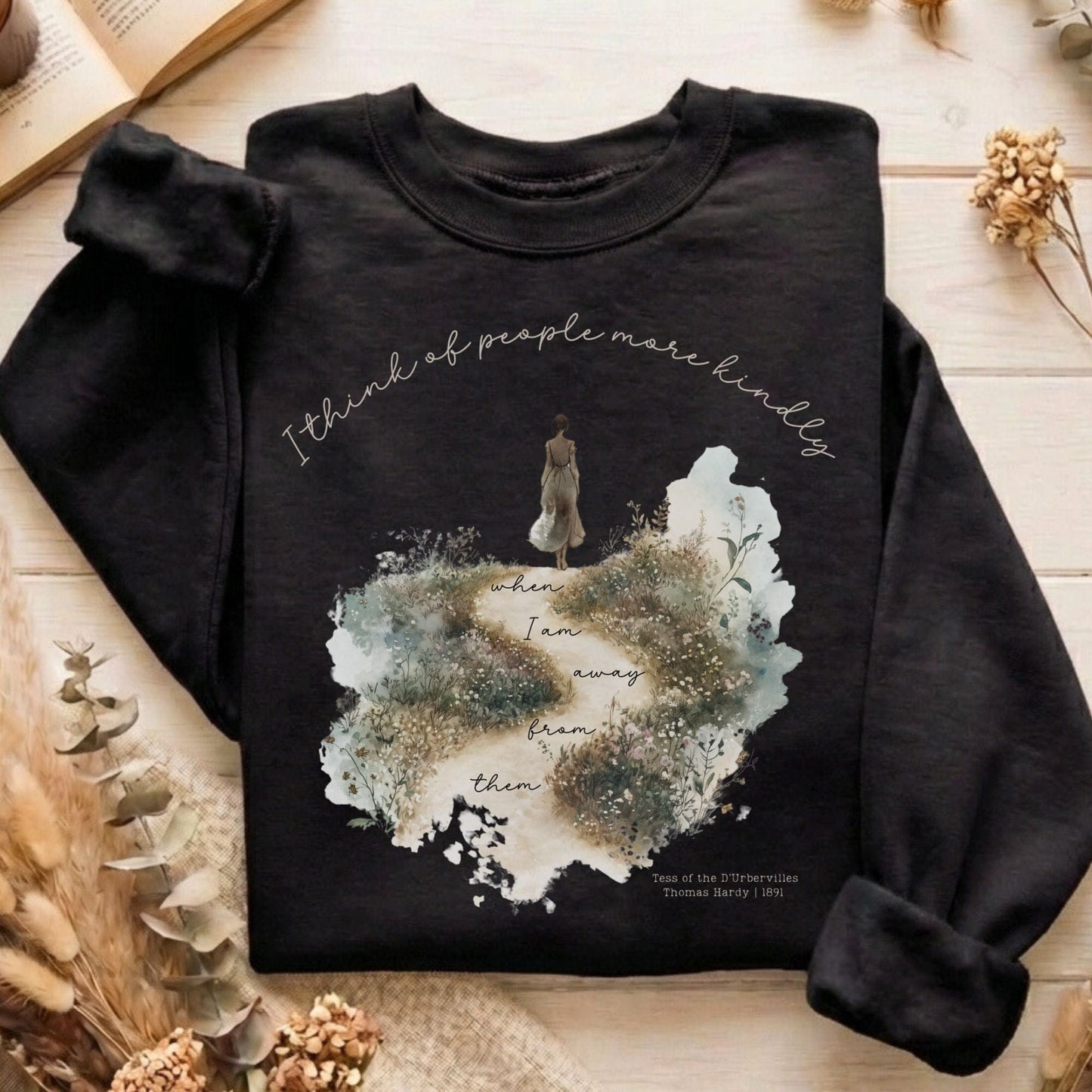 Sweatshirt Black / S Design 166 Sweatshirt The Mystic Eden