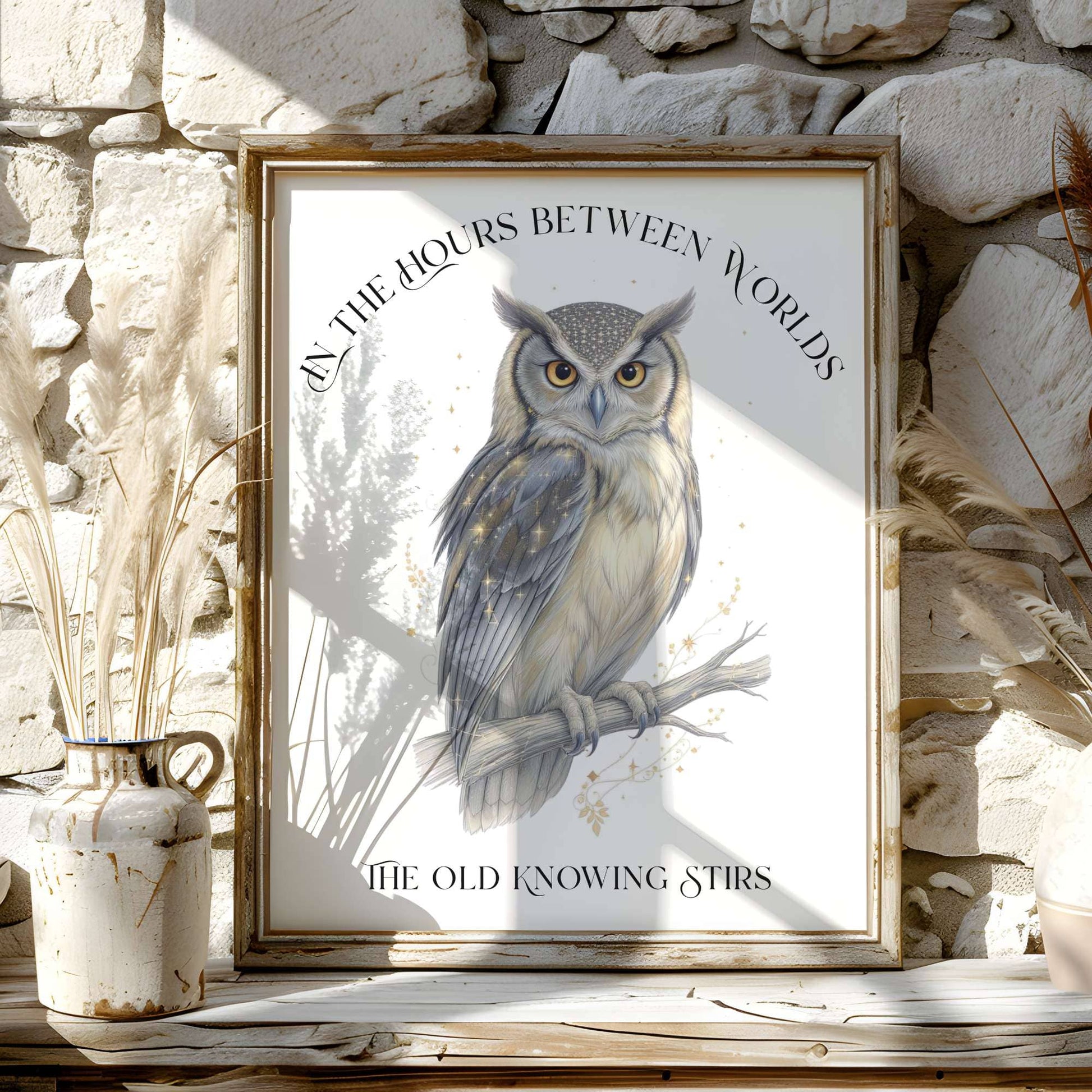 Art Prints 11″ x 14″ / Matte Design 281B - Art Print The Mystic Eden