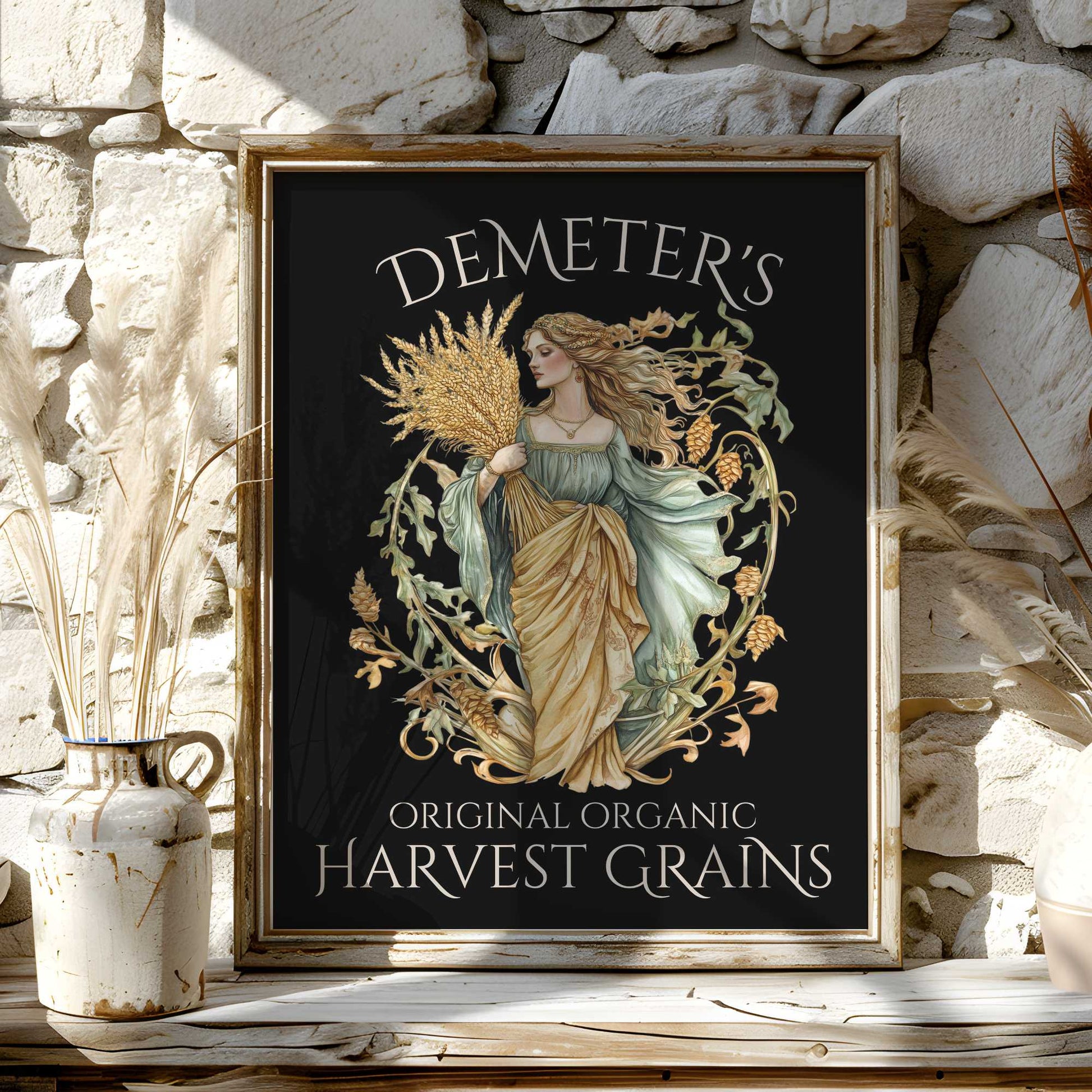 Poster 11″ x 14″ / Matte Design 105B - Art Print The Mystic Eden