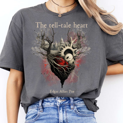 T-Shirt The Tell-Tale Heart Edgar Allan Poe T-Shirt The Mystic Eden
