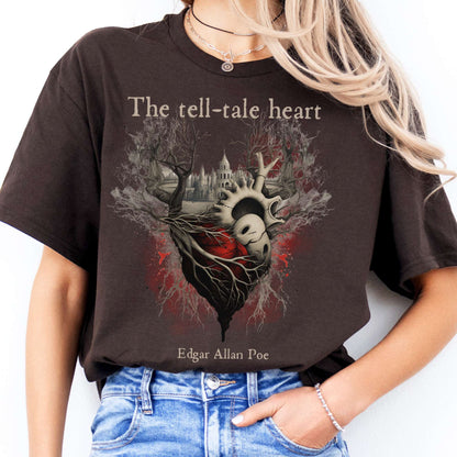 T-Shirt The Tell-Tale Heart Edgar Allan Poe T-Shirt The Mystic Eden