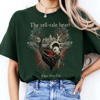 T-Shirt The Tell-Tale Heart Edgar Allan Poe T-Shirt The Mystic Eden