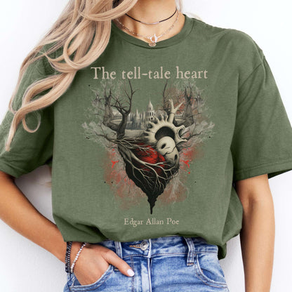 T-Shirt The Tell-Tale Heart Edgar Allan Poe T-Shirt The Mystic Eden
