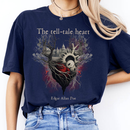 T-Shirt The Tell-Tale Heart Edgar Allan Poe T-Shirt The Mystic Eden