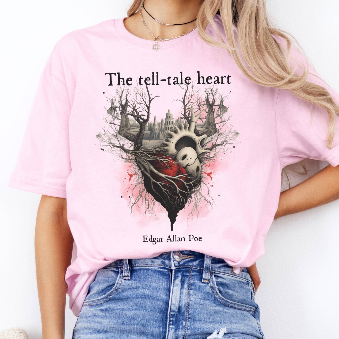 T-Shirt The Tell-Tale Heart Edgar Allan Poe T-Shirt The Mystic Eden