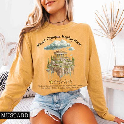 Mount Olympus Holiday Home Long Sleeved Shirt