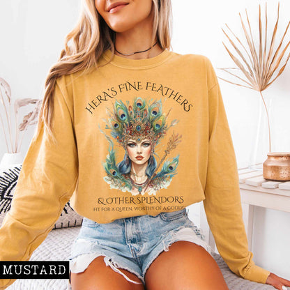 Hera's Fine Feathers & Other Splendors Long Sleeved Shirt