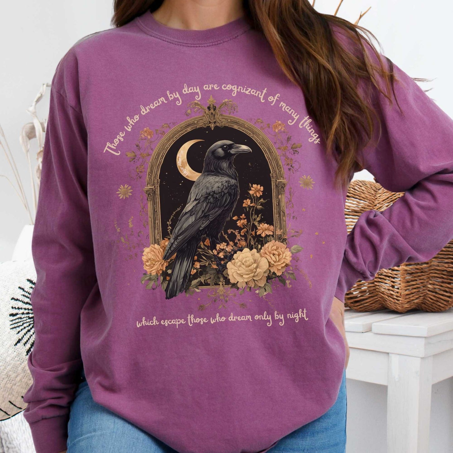 Those Who Dream By Day Edgar Allan Poe Long Sleeved Shirt