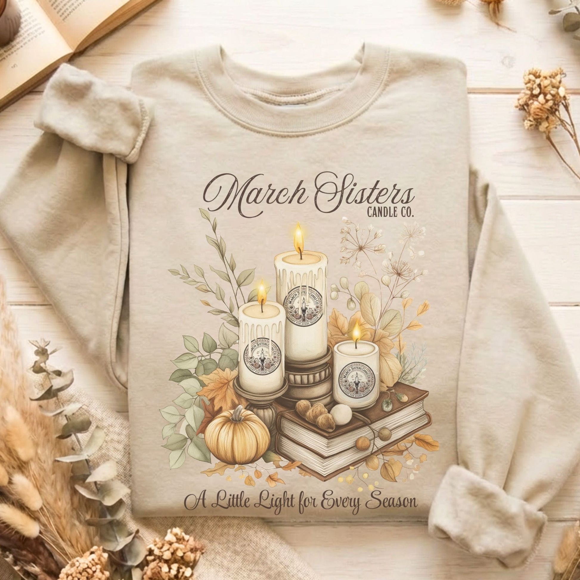 Sweatshirt Sand / S Design 118 Sweatshirt The Mystic Eden