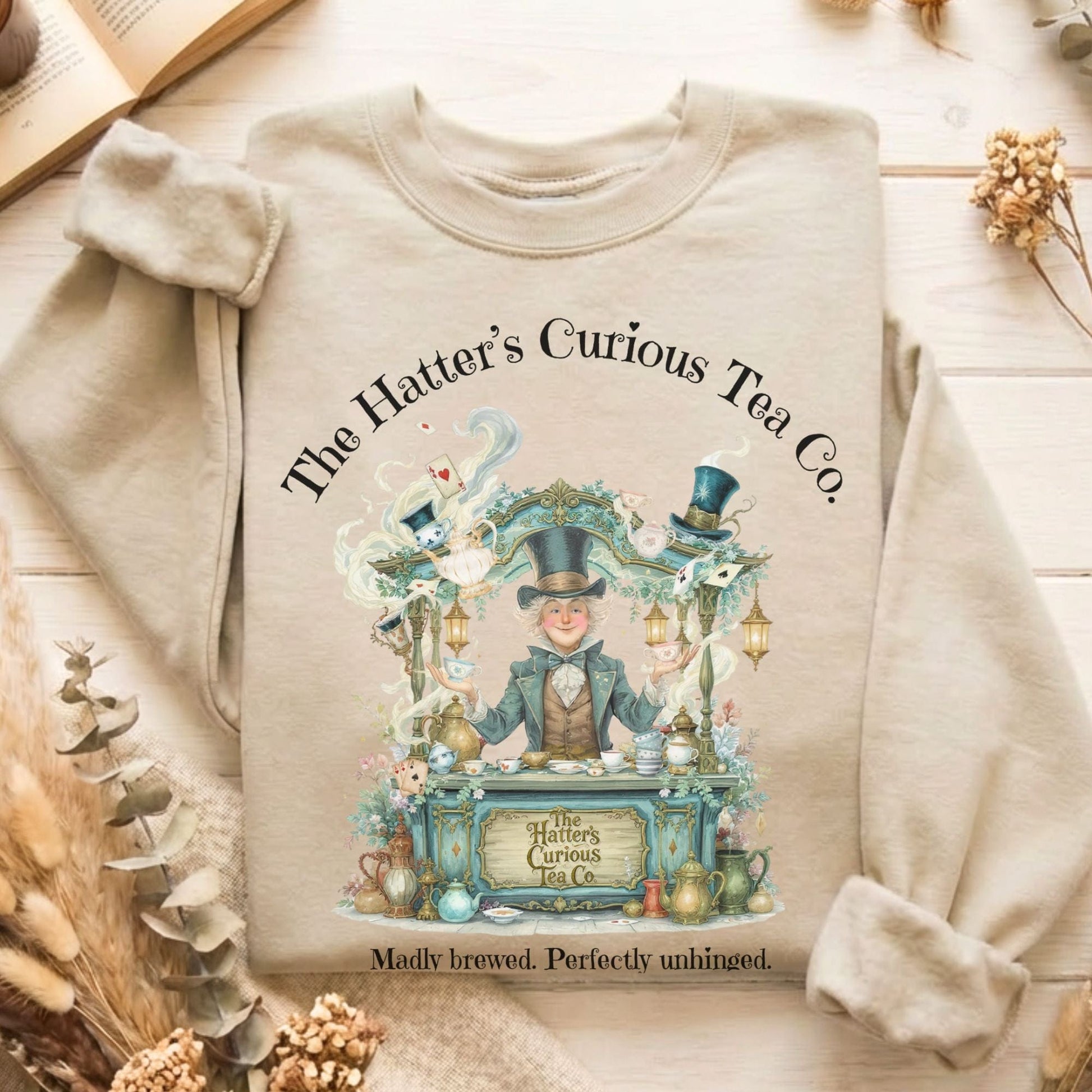 Sweatshirt Sand / S Design 260 Crewneck Sweatshirt The Mystic Eden