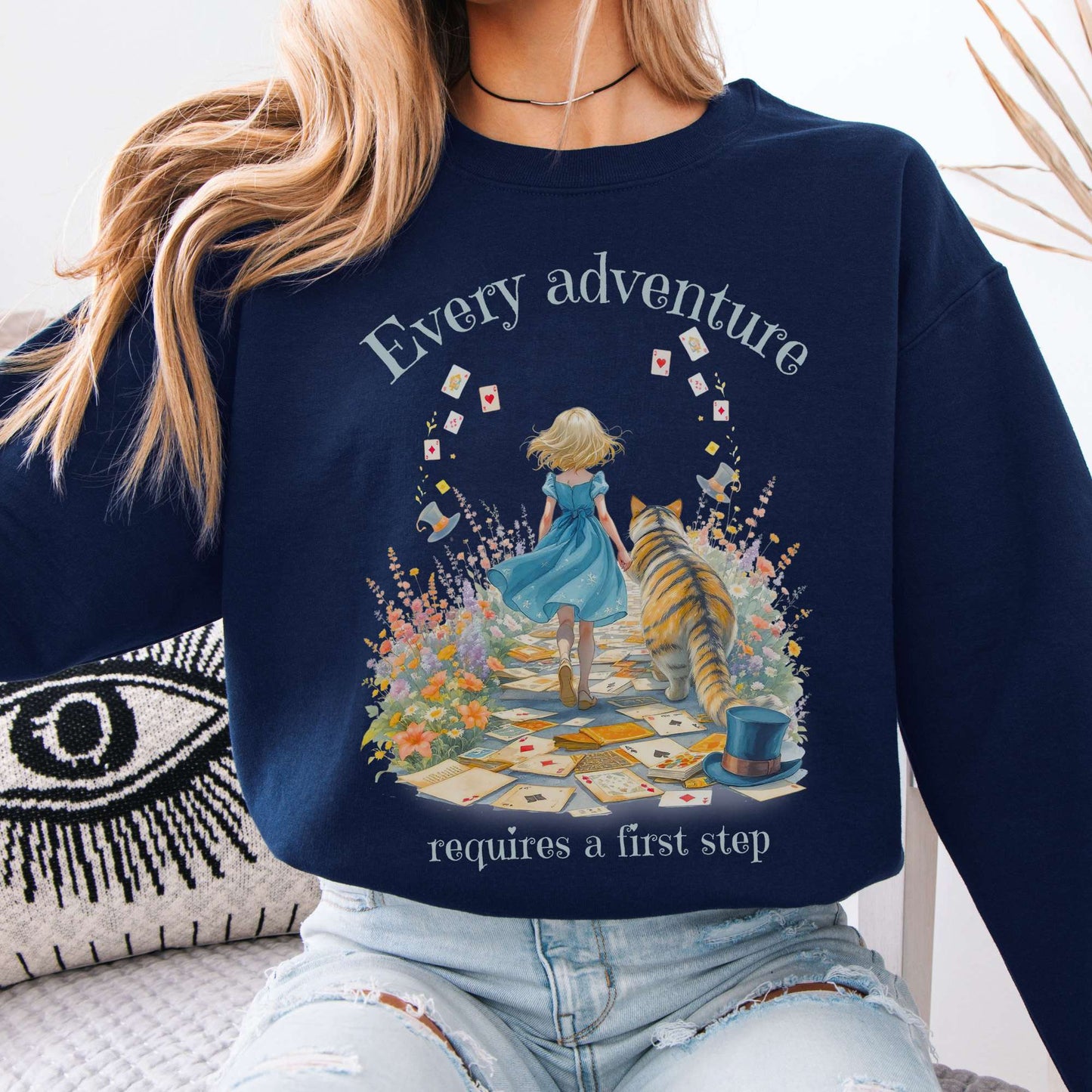 Sweatshirt Design 259 Crewneck Sweatshirt The Mystic Eden