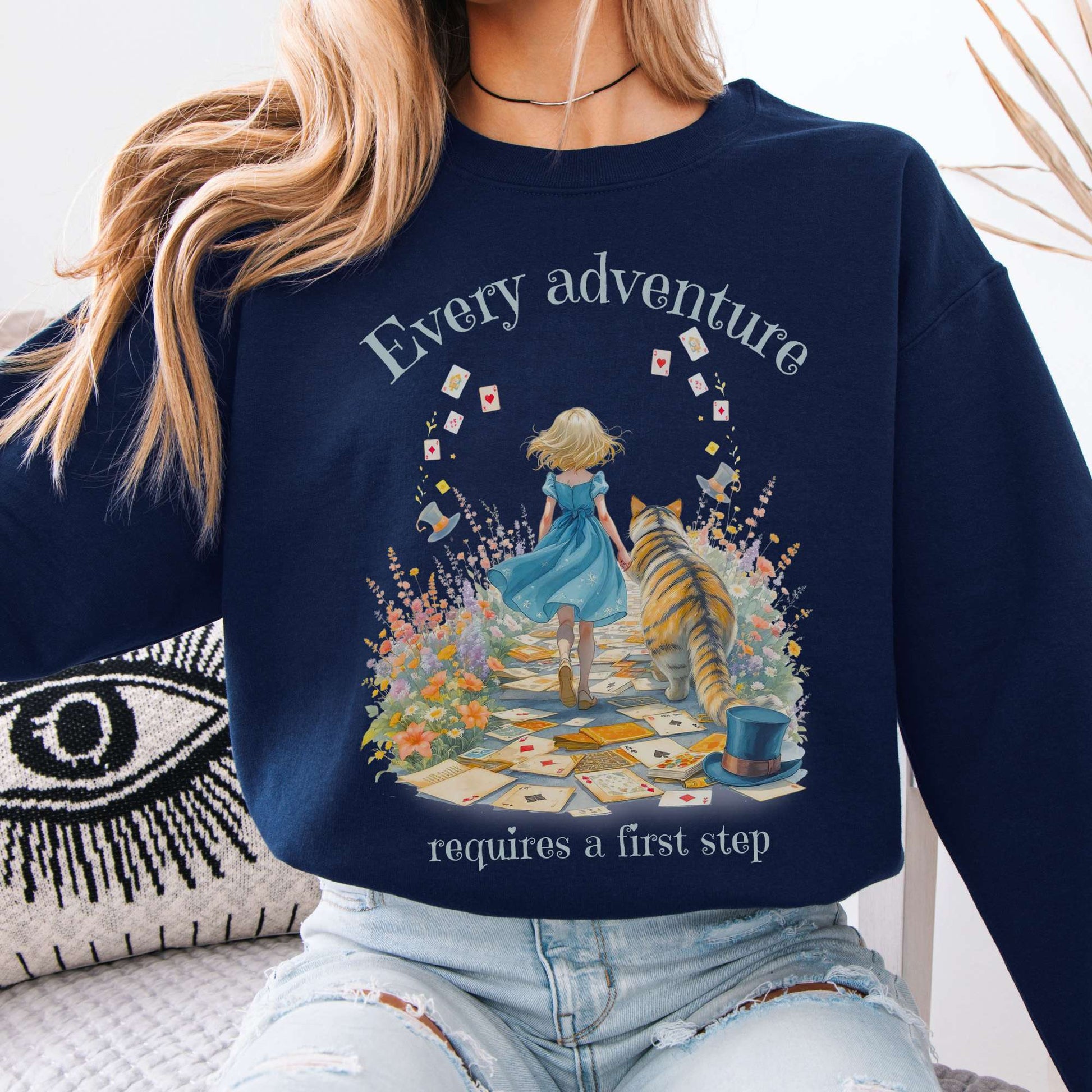 Sweatshirt Design 259 Crewneck Sweatshirt The Mystic Eden