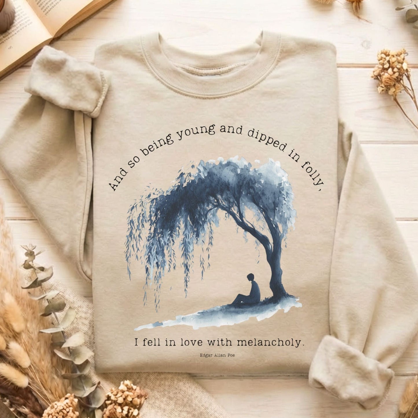 Sweatshirt Sand / S Design 143 Sweatshirt The Mystic Eden