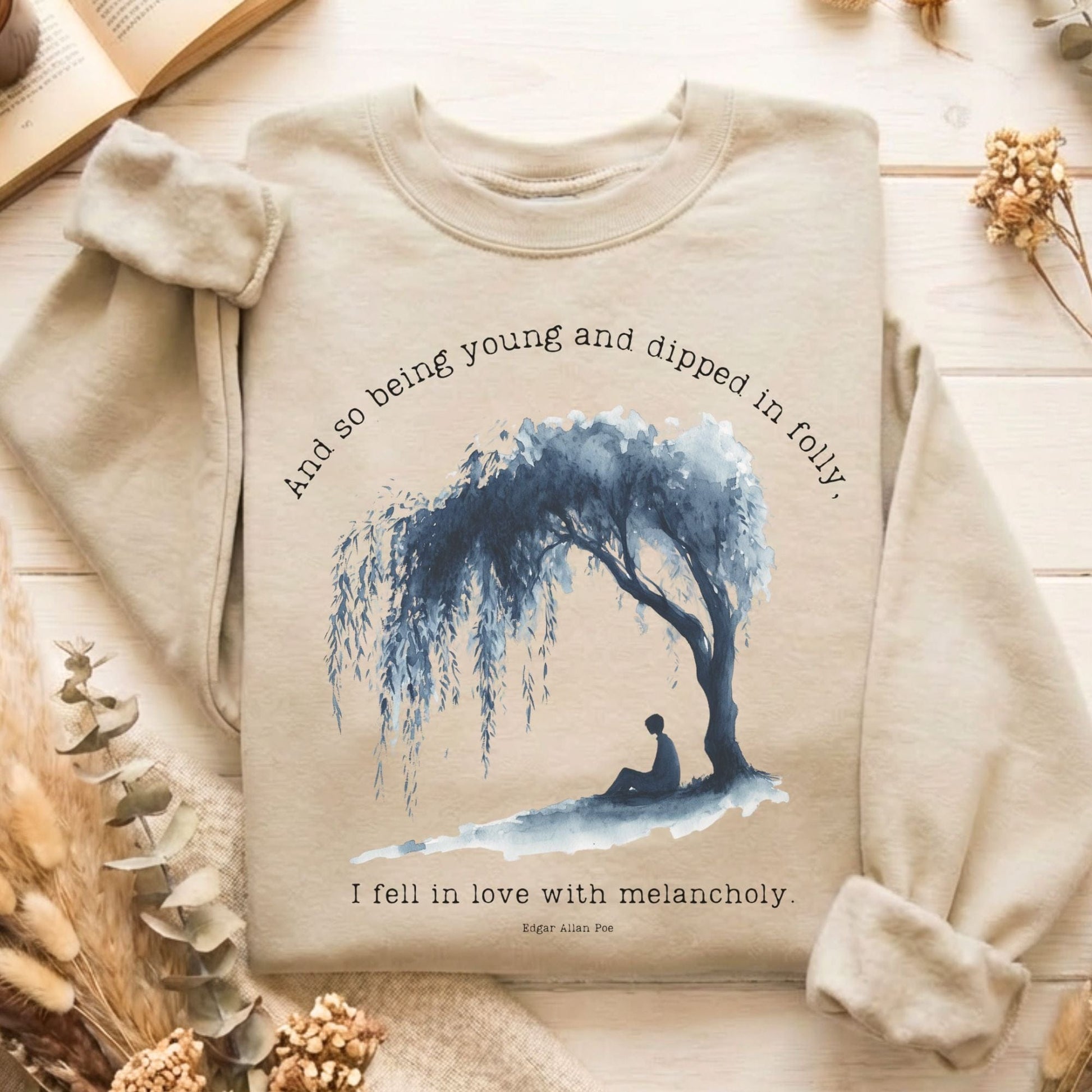 Sweatshirt Sand / S Design 143 Sweatshirt The Mystic Eden