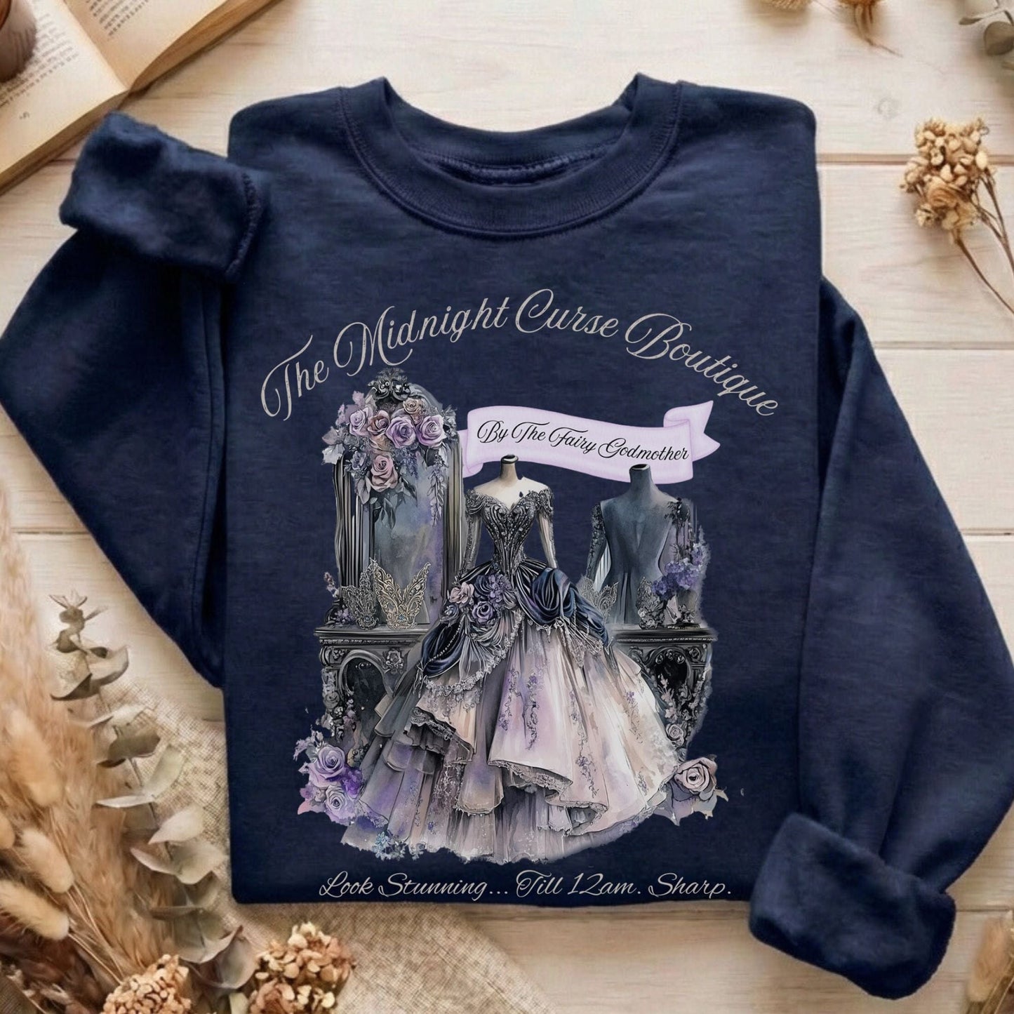 Sweatshirt Navy / S Design 180 Sweatshirt The Mystic Eden