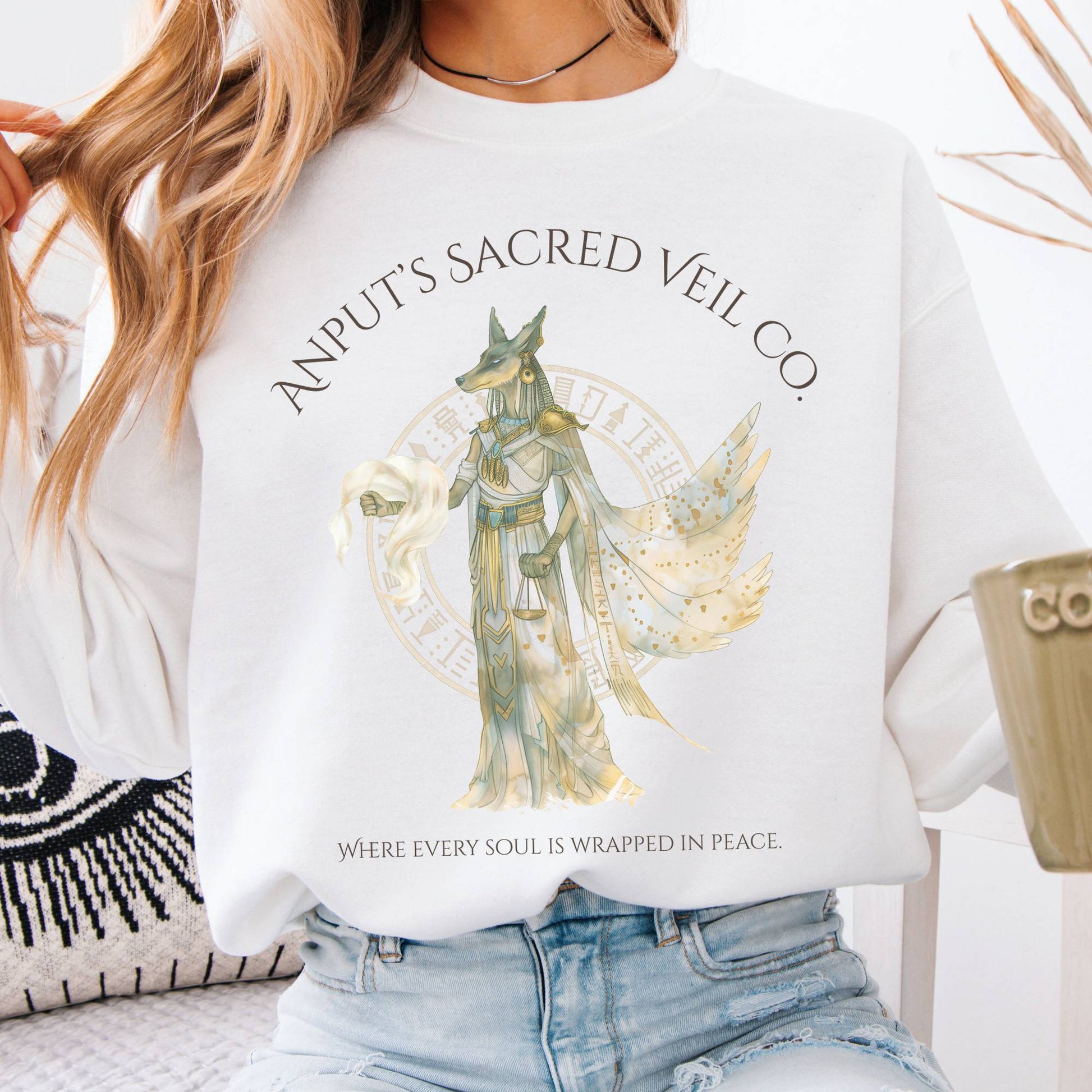 Sweatshirt Design 262 Crewneck Sweatshirt The Mystic Eden