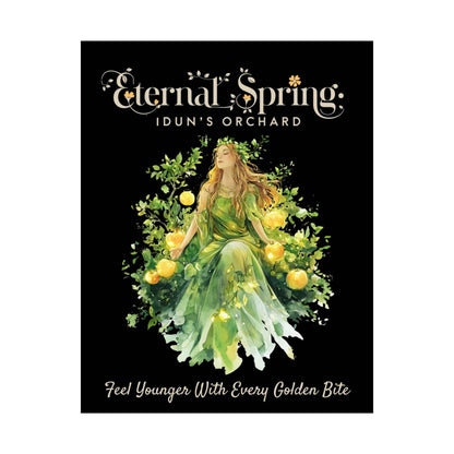 Poster 11″ x 14″ / Matte Design 165B - Art Print The Mystic Eden