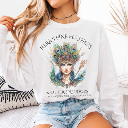 Hera's Fine Feathers & Other Splendors Long Sleeved Shirt