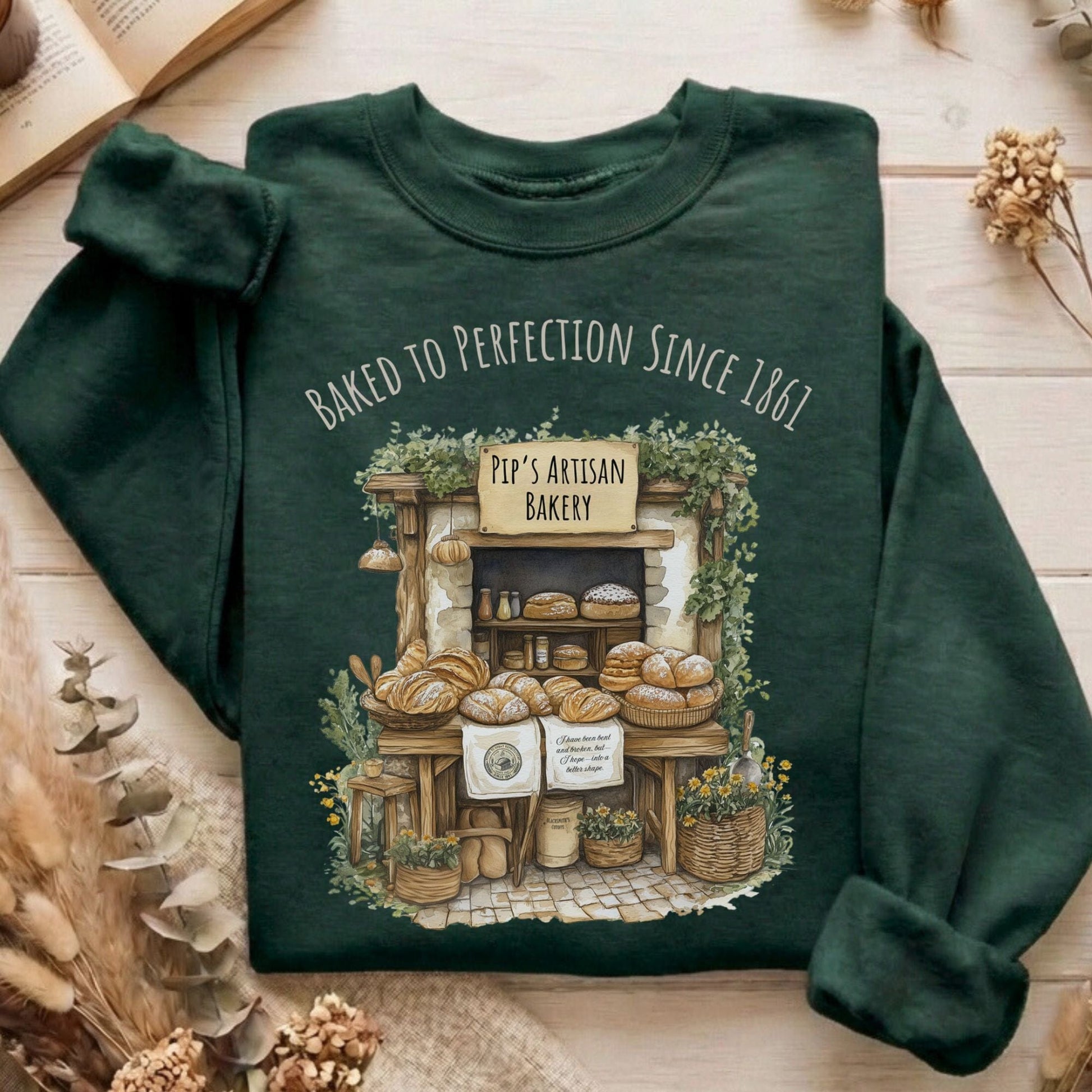 Sweatshirt Forest Green / S Design 119 Sweatshirt The Mystic Eden