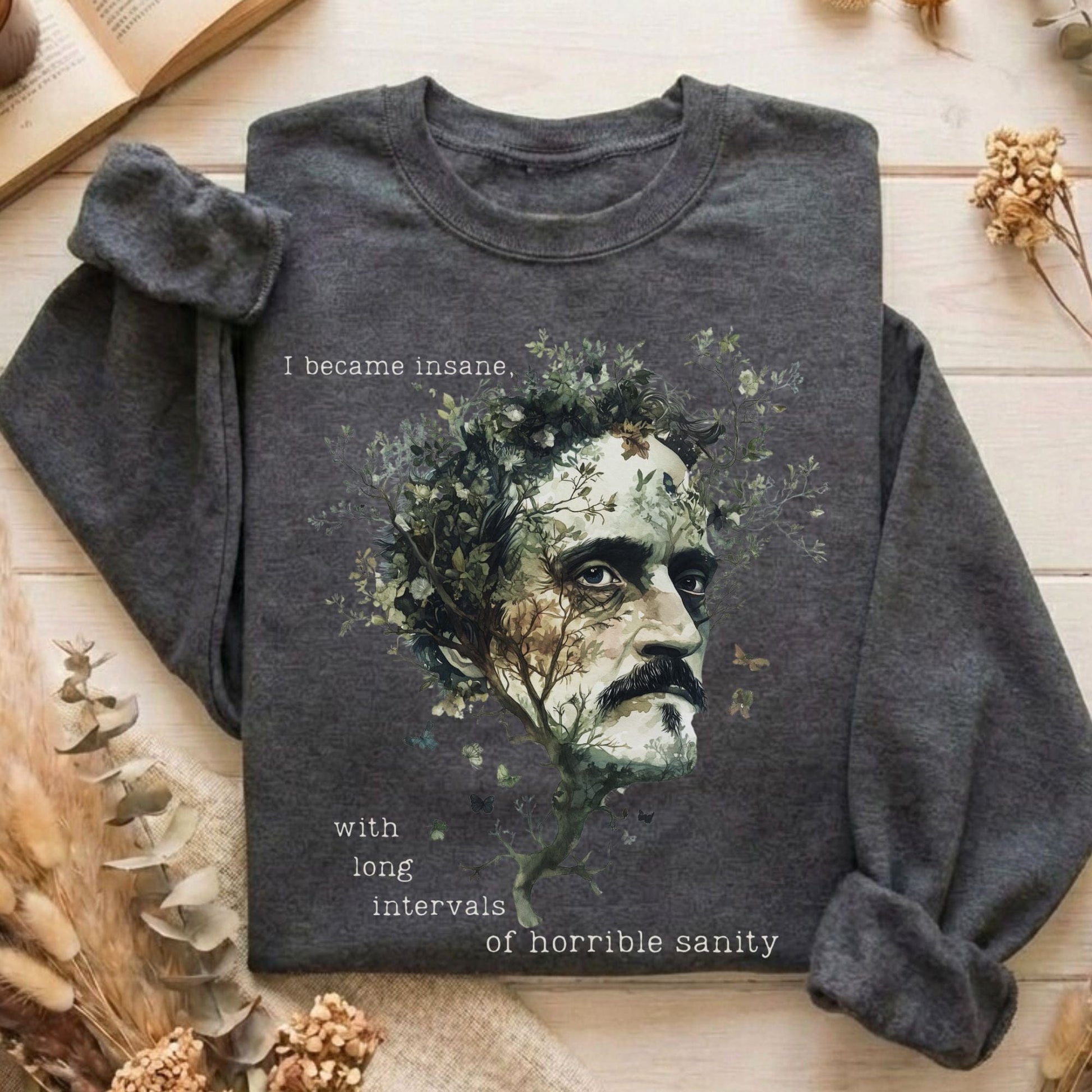 Sweatshirt Dark Heather / S Design 141 Sweatshirt The Mystic Eden