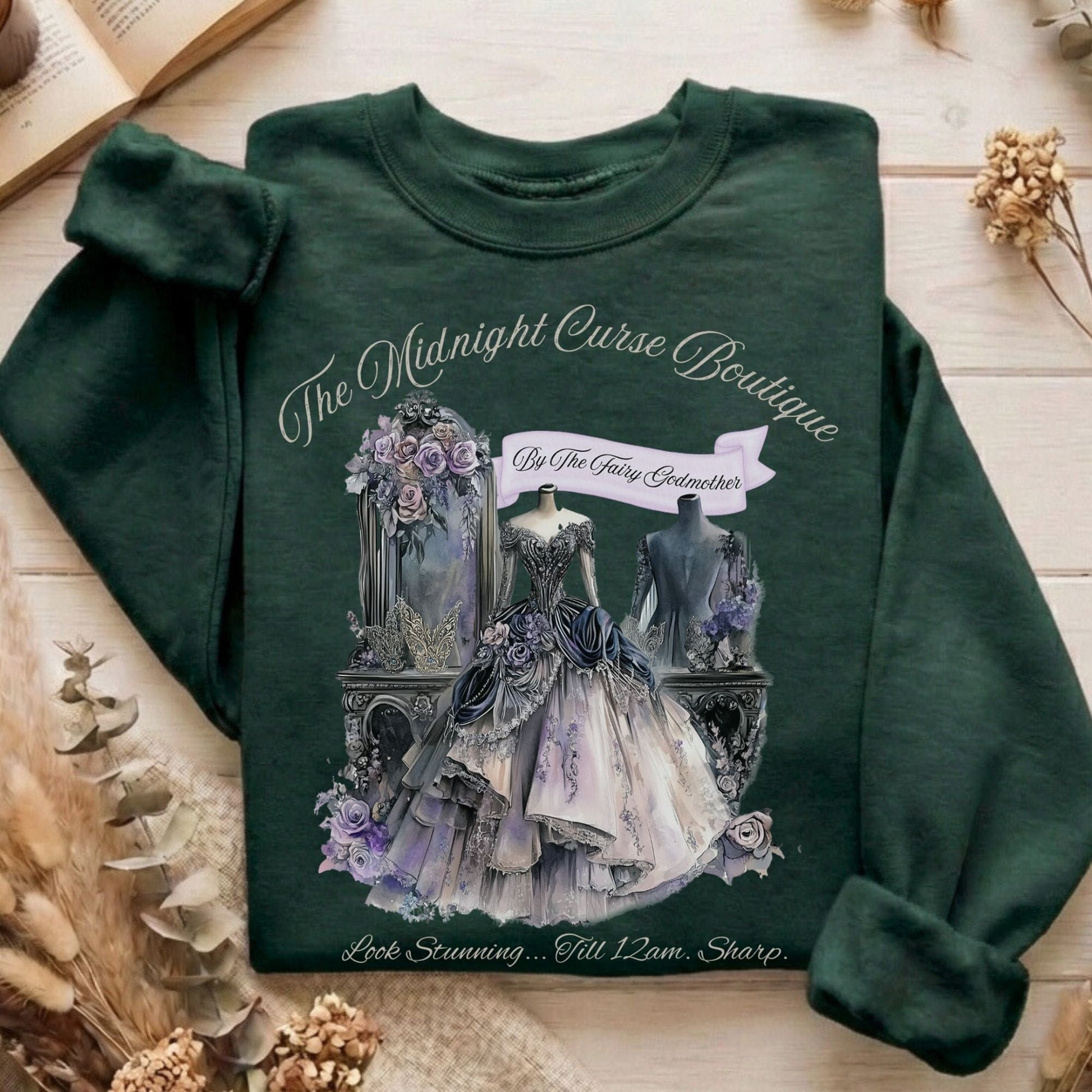 Sweatshirt Forest Green / S Design 180 Sweatshirt The Mystic Eden