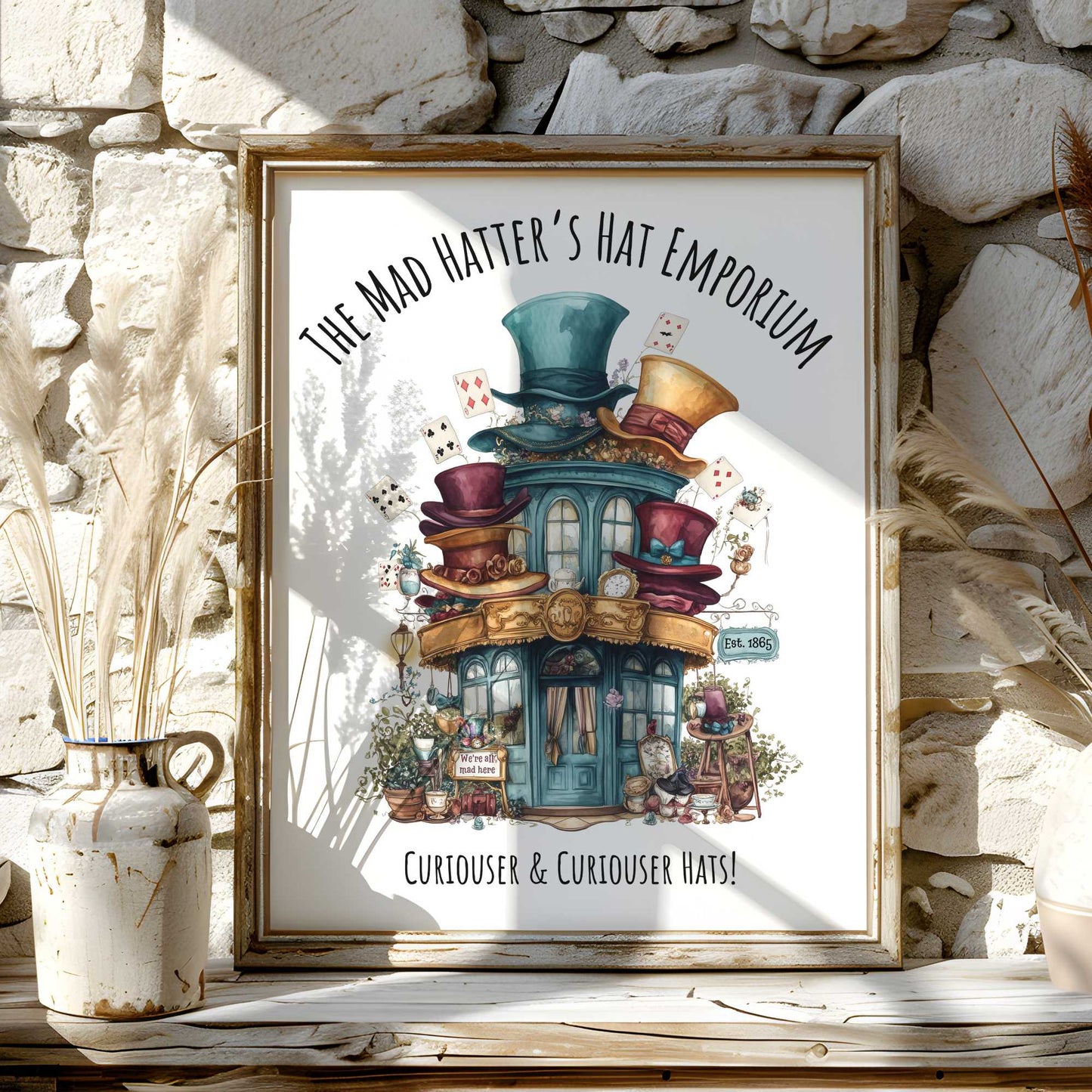 Art Prints 11″ x 14″ / Matte Design 124A - Art Print The Mystic Eden
