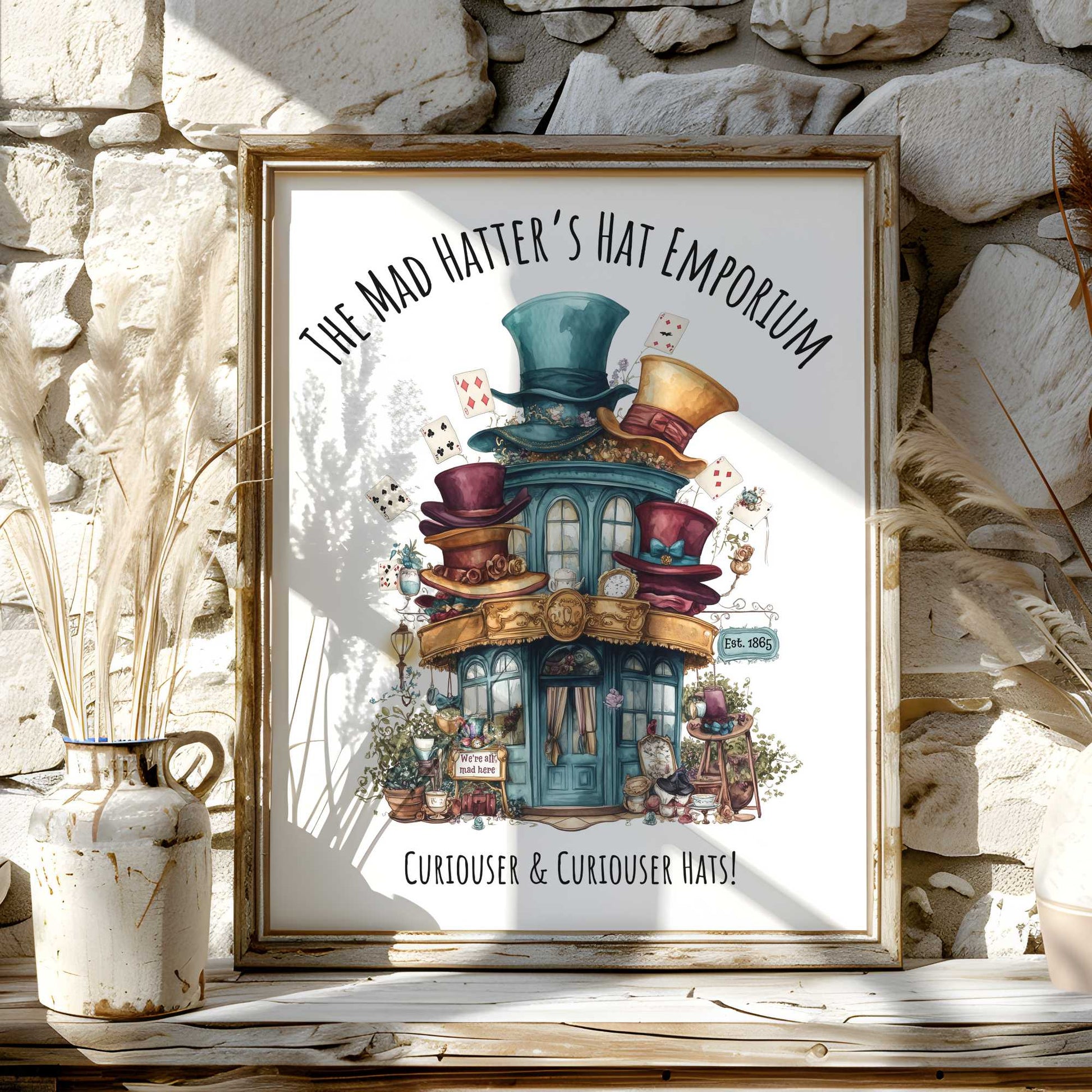 Art Prints 11″ x 14″ / Matte Design 124A - Art Print The Mystic Eden
