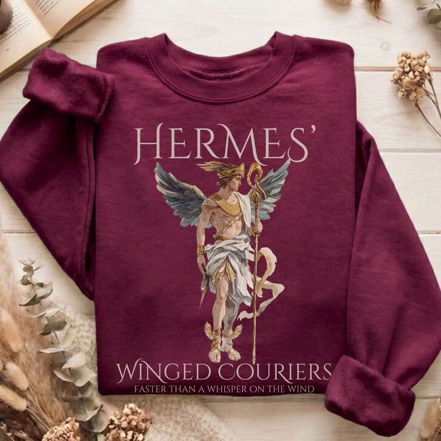Sweatshirt Maroon / S Design 106 Sweatshirt The Mystic Eden