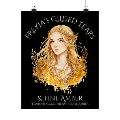 Poster 11″ x 14″ / Matte Design 161B - Art Print The Mystic Eden