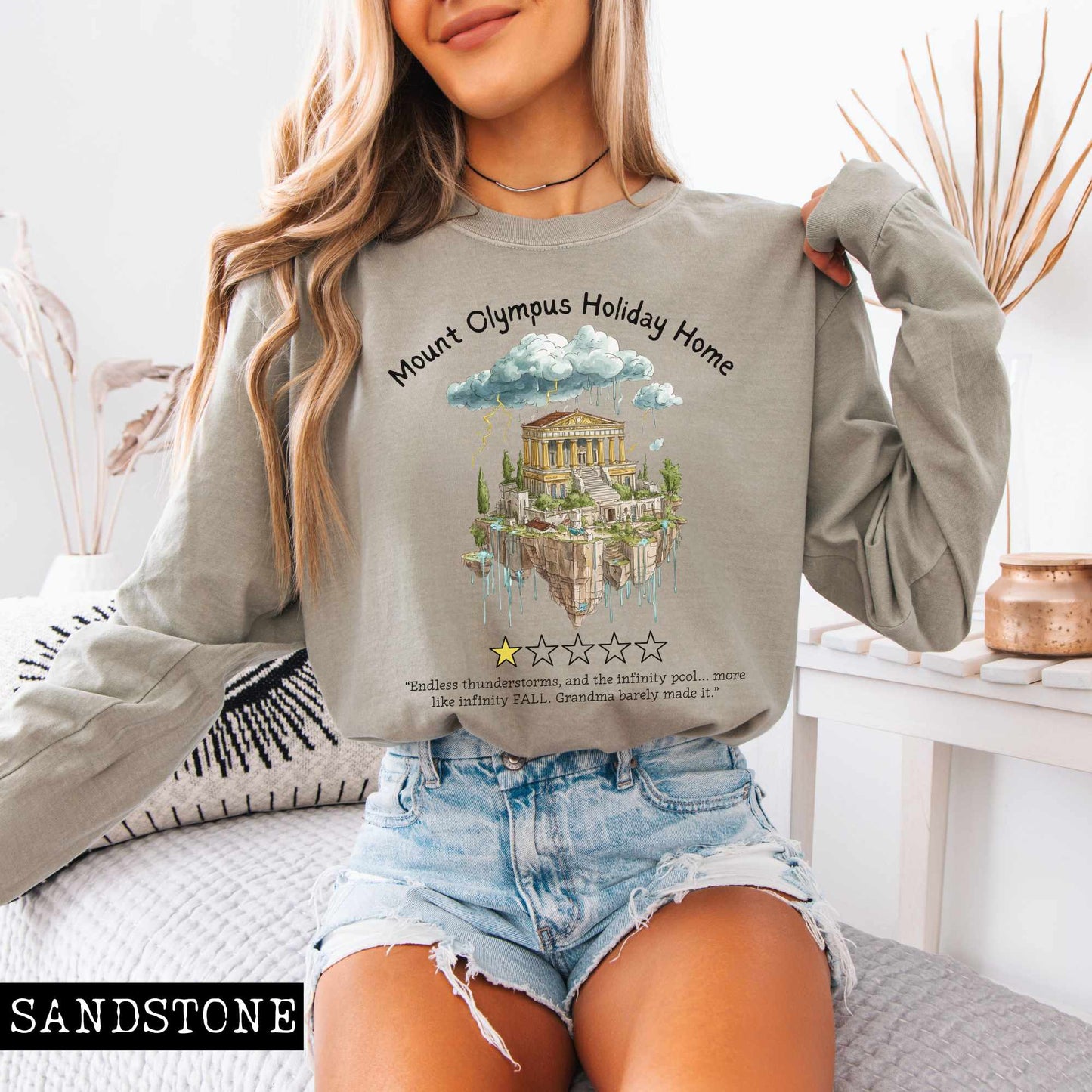 Mount Olympus Holiday Home Long Sleeved Shirt