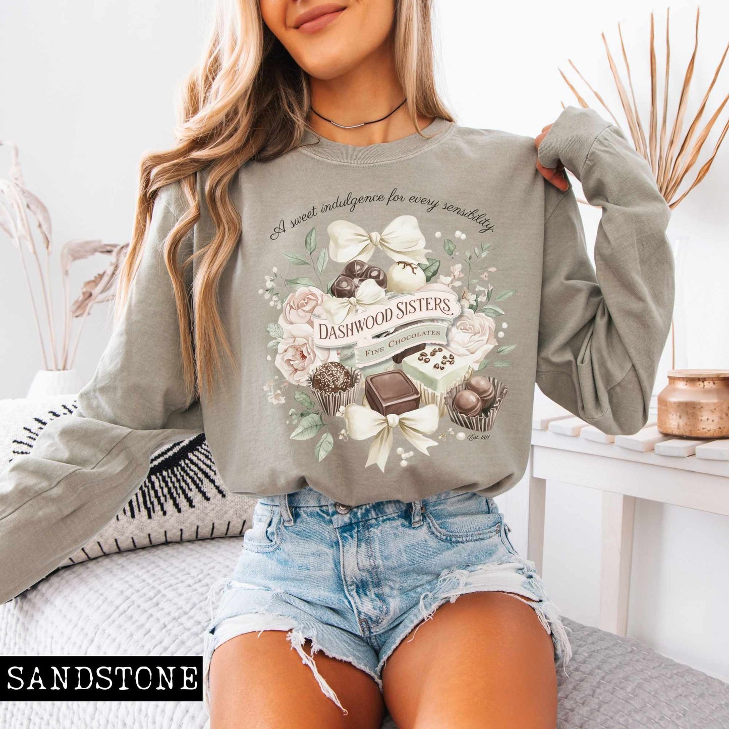 Dashwood Sisters Fine Chocolates Long Sleeved Shirt