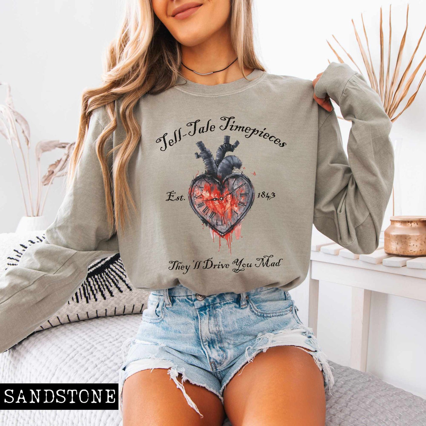 Tell-Tale Timepieces Long Sleeved Shirt