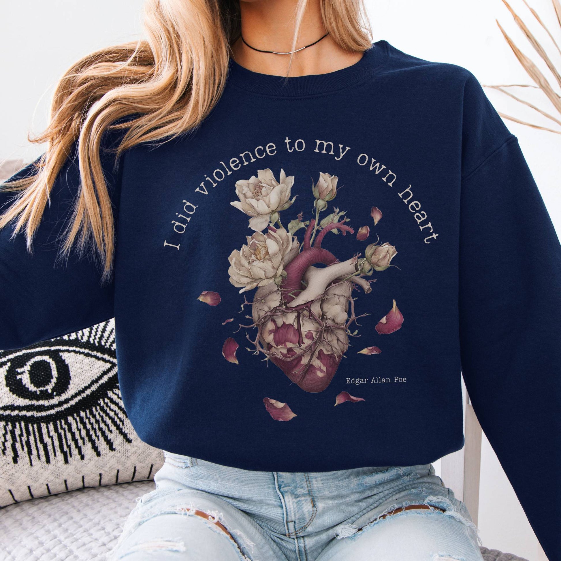 Sweatshirt Design 252 Crewneck Sweatshirt The Mystic Eden