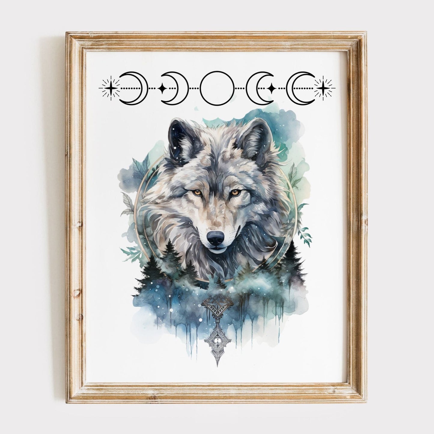 Poster 11″ x 14″ / Matte Design 41B - Art Print The Mystic Eden