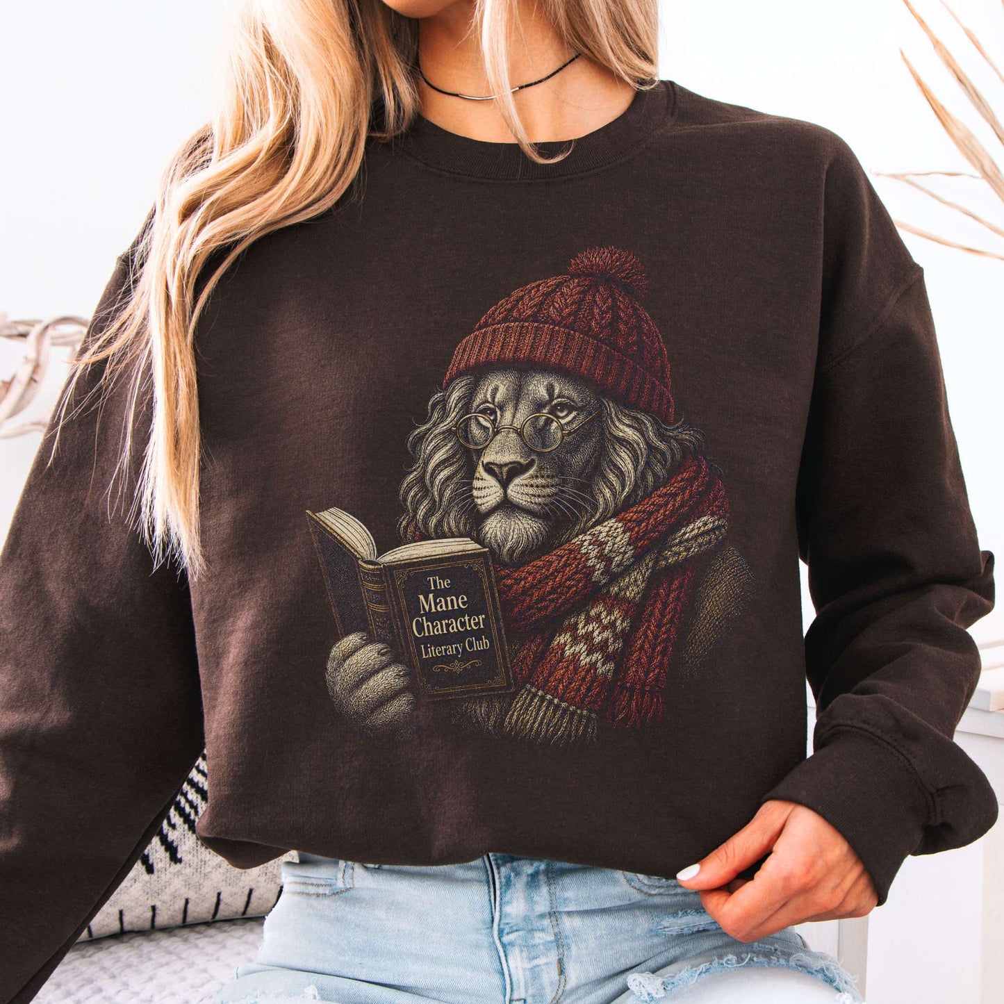 Sweatshirt Dark Chocolate / S Design 305 Crewneck Sweatshirt The Mystic Eden