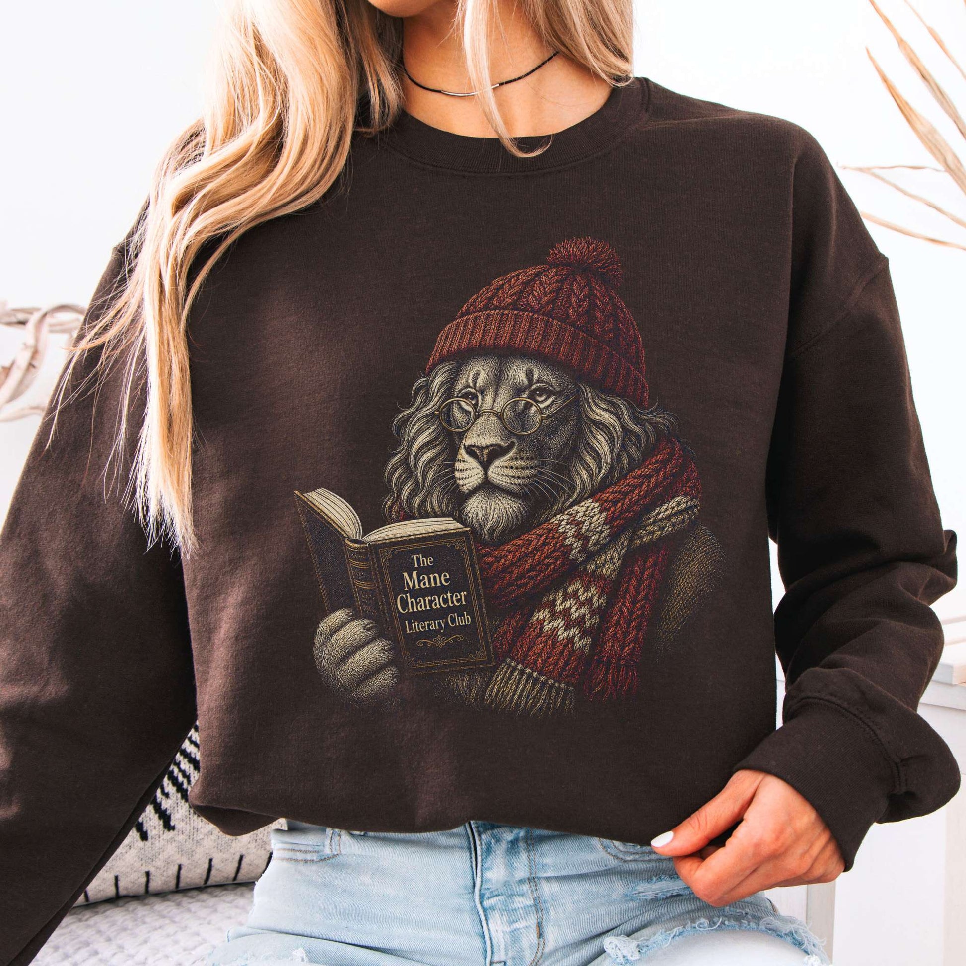 Sweatshirt Dark Chocolate / S Design 305 Crewneck Sweatshirt The Mystic Eden