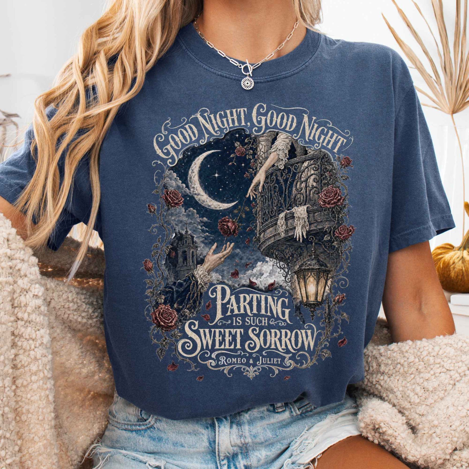 T-Shirt Denim / S Design 340 T-Shirt The Mystic Eden