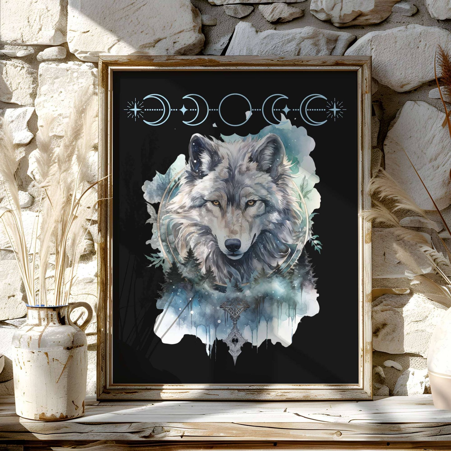 Poster 11″ x 14″ / Matte Design 41A - Art Print The Mystic Eden