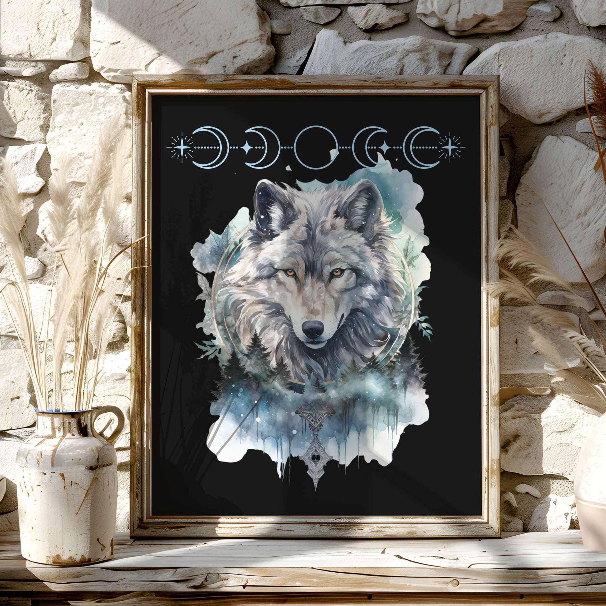 Poster 11″ x 14″ / Matte Design 41A - Art Print The Mystic Eden