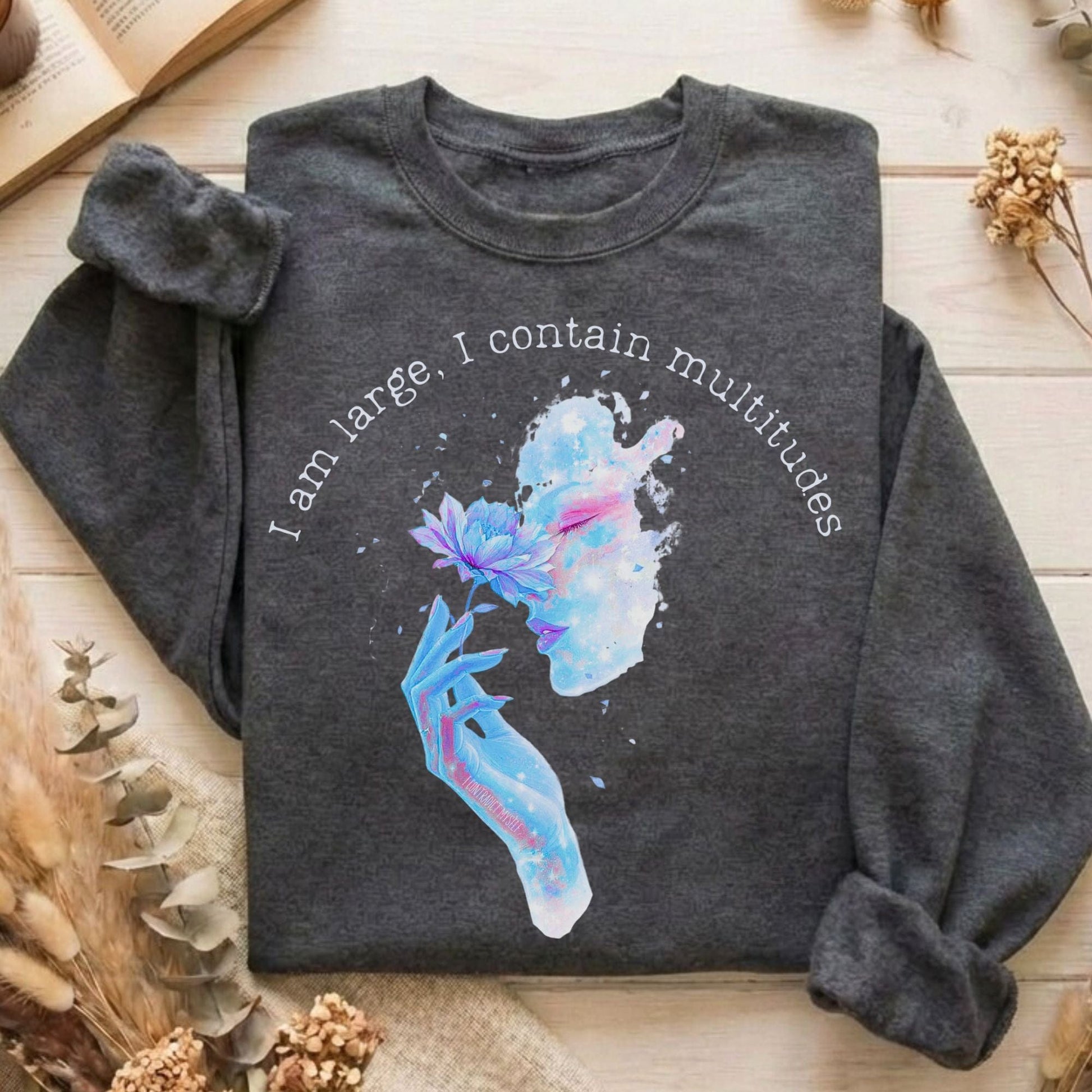Sweatshirt Dark Heather / S Design 251 Crewneck Sweatshirt The Mystic Eden