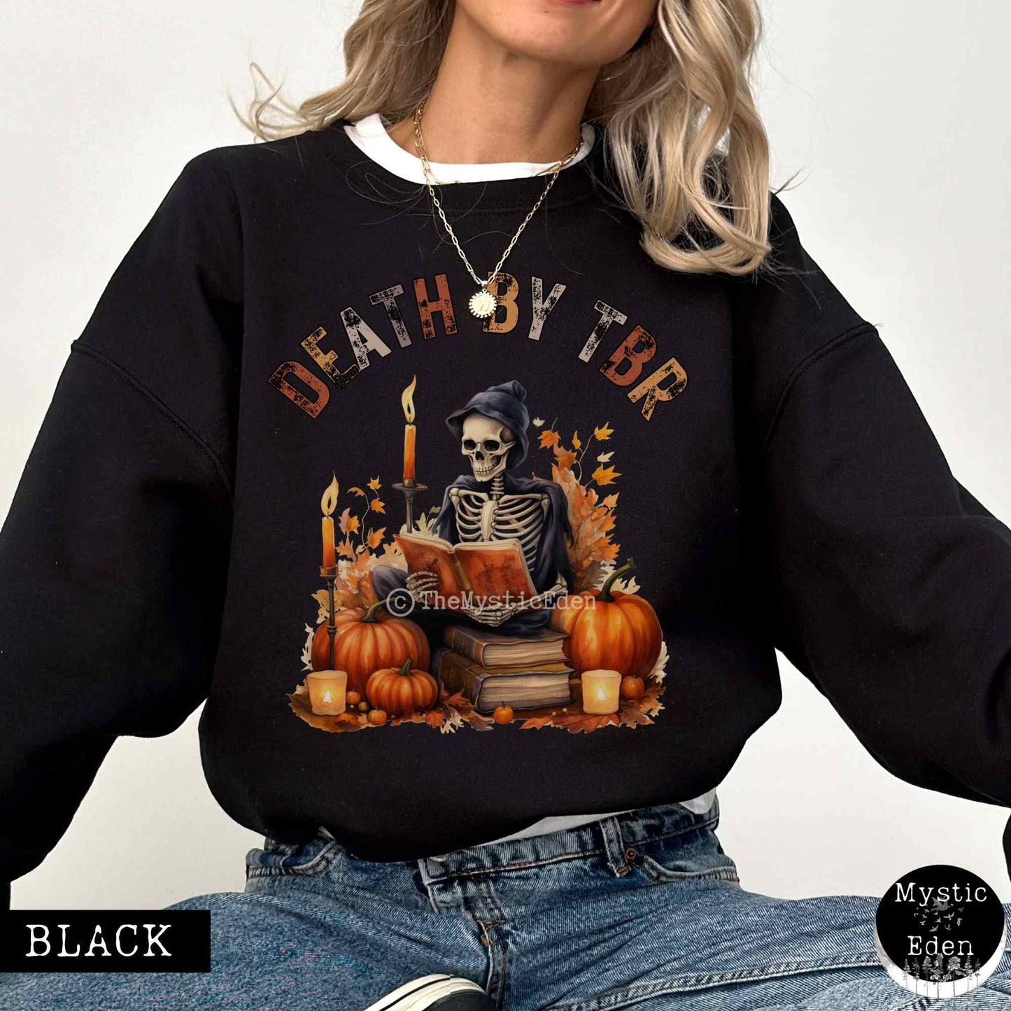 Death by TBR Bookish Sweatshirt