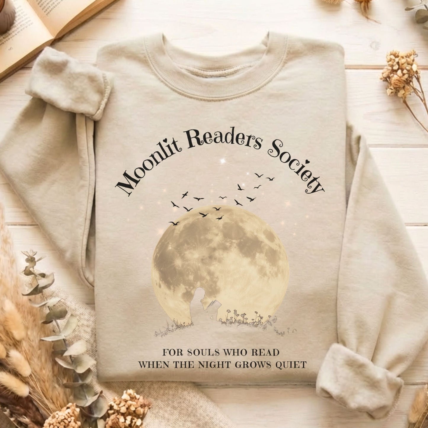 Sweatshirt Sand / S Design 241 Crewneck Sweatshirt The Mystic Eden