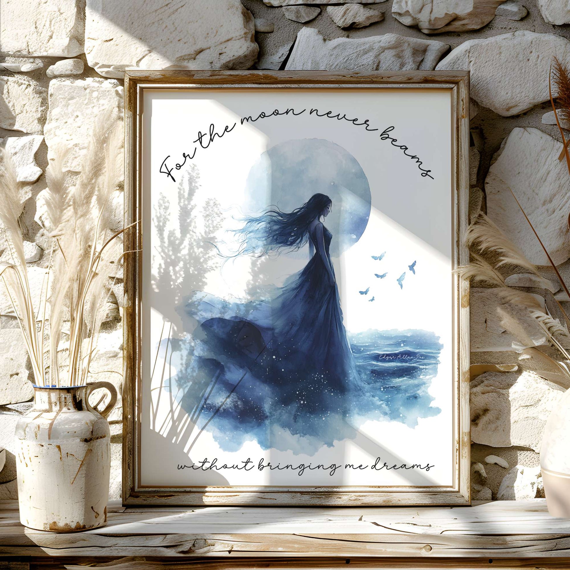 Poster 11″ x 14″ / Matte Design 173A - Art Print The Mystic Eden