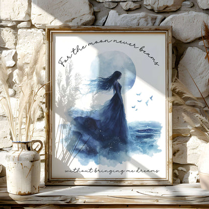 Poster 11″ x 14″ / Matte Design 173A - Art Print The Mystic Eden