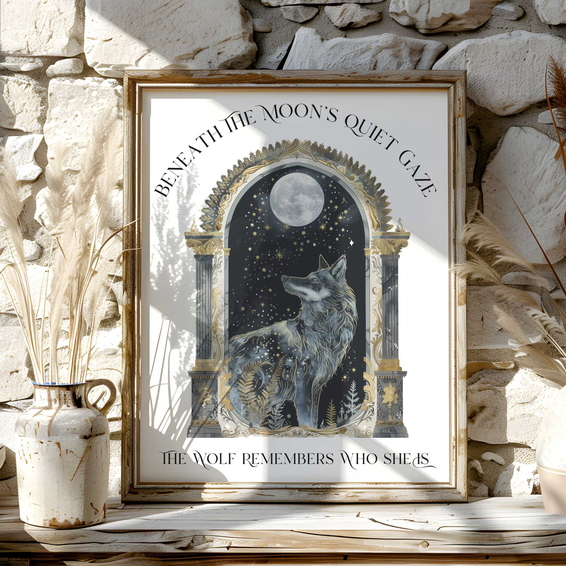 Art Prints 11″ x 14″ / Matte Design 278A - Art Print The Mystic Eden