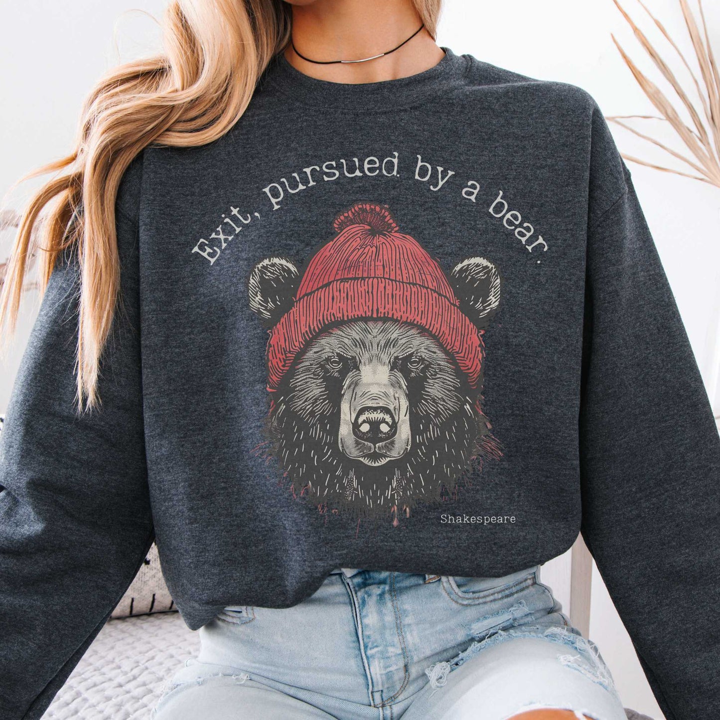 Sweatshirt Dark Heather / S Design 289 Crewneck Sweatshirt The Mystic Eden