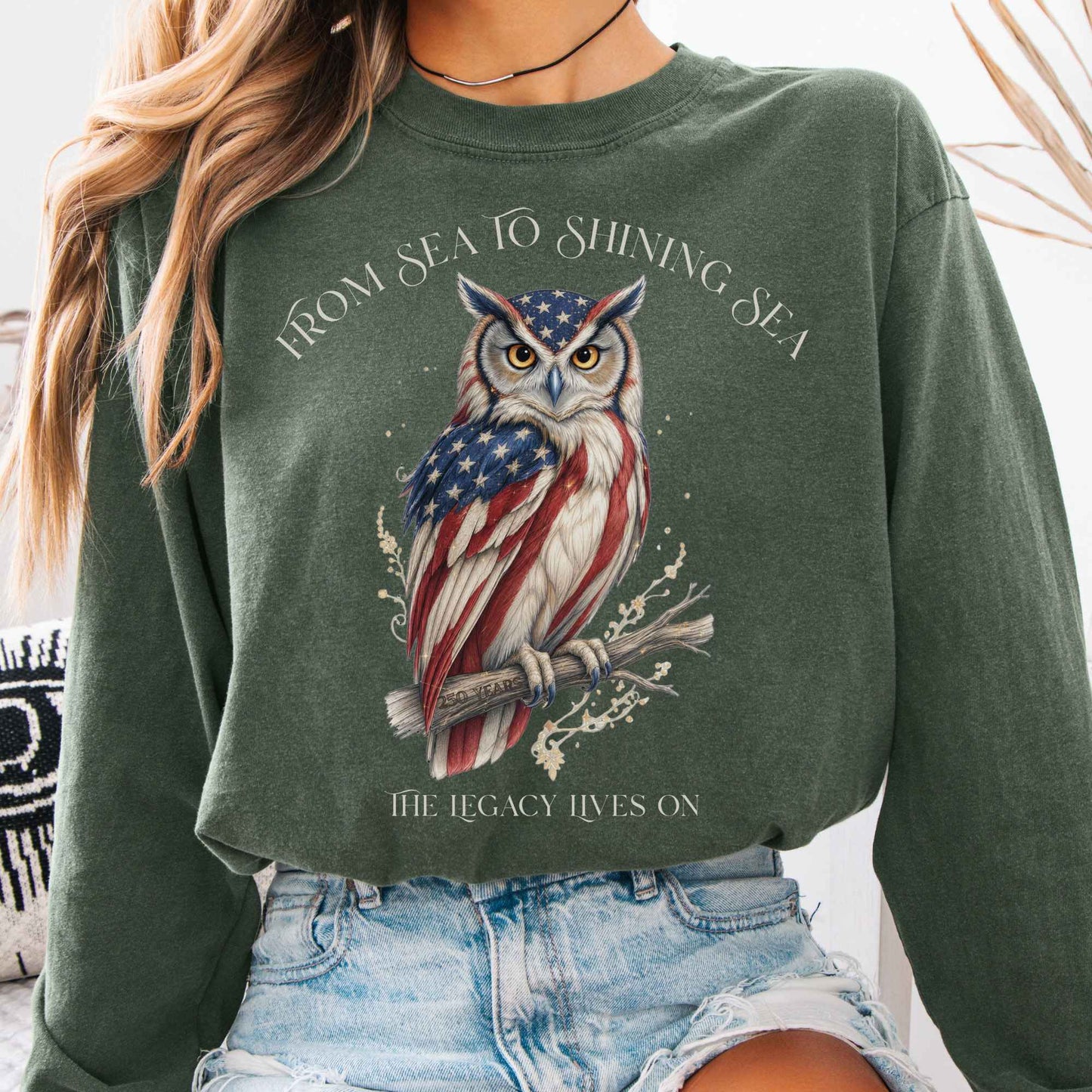 Long-sleeve Hemp / S Design 331 Long Sleeve The Mystic Eden