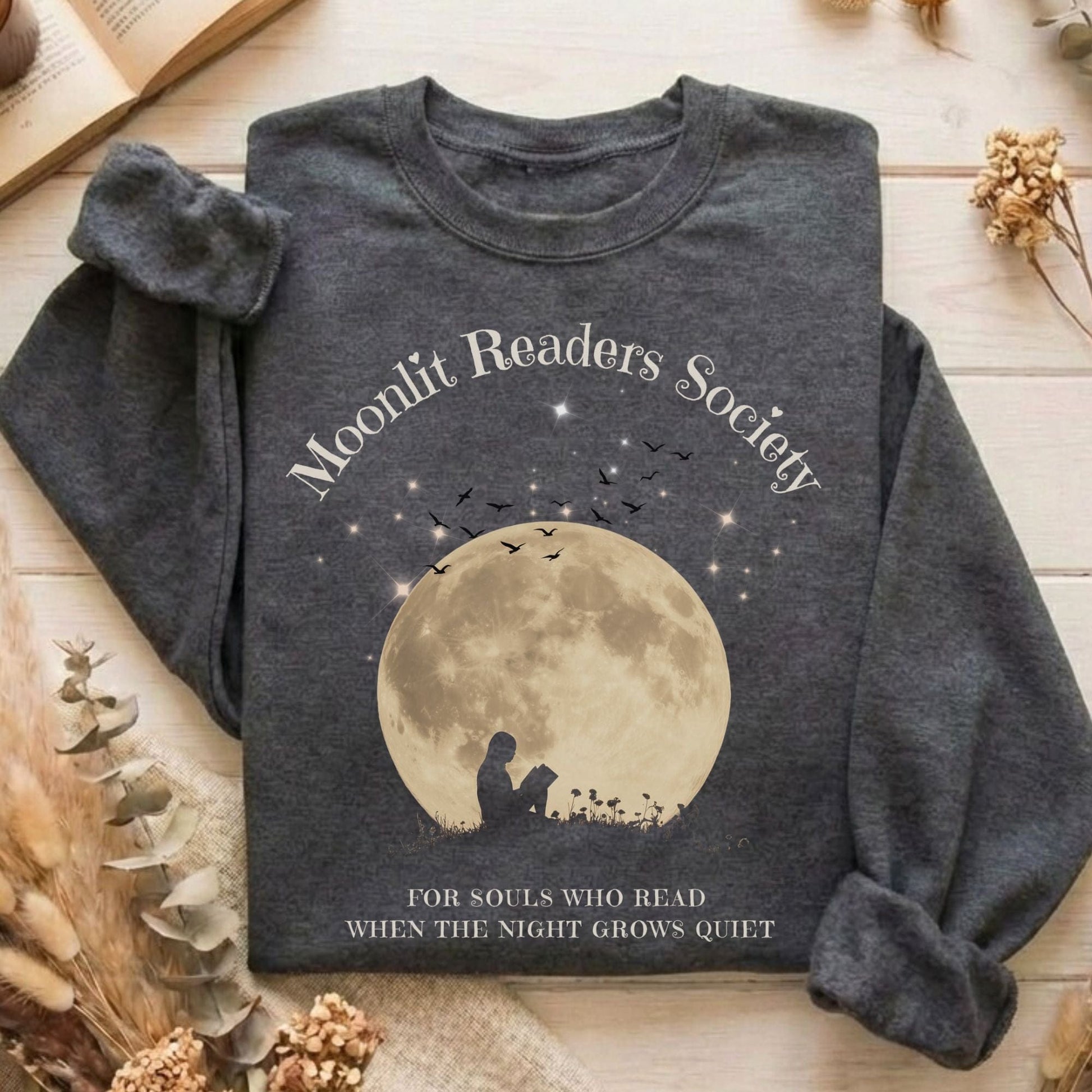 Sweatshirt Dark Heather / S Design 241 Crewneck Sweatshirt The Mystic Eden